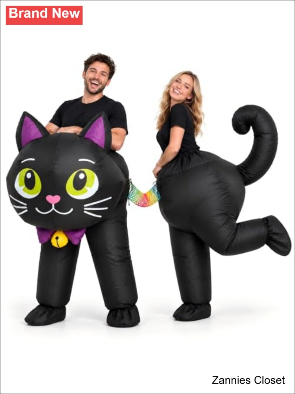 ๐ป 2 Person Inflatable Cat Costume Couples Halloween Costume